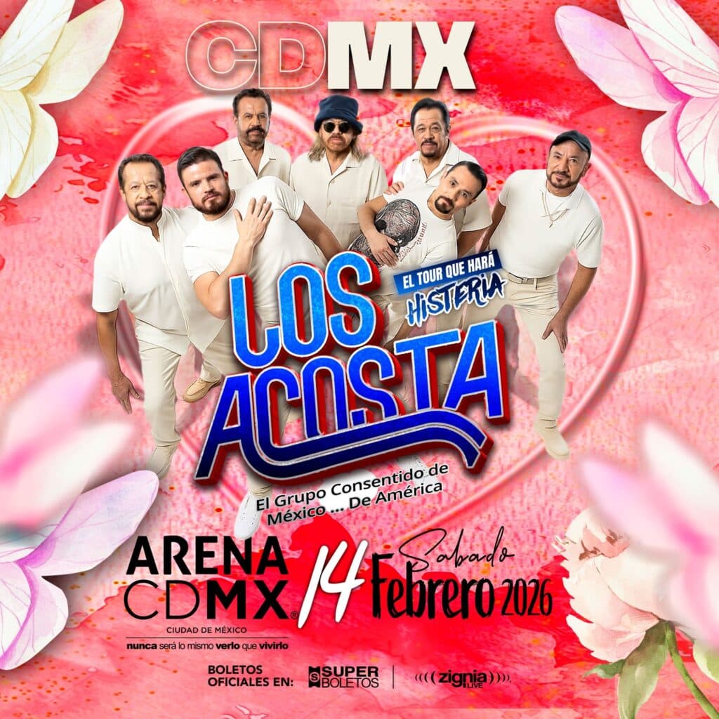 ¡Raspa la chancla! Los Acosta darán concierto en la CDMX: cuándo y dónde