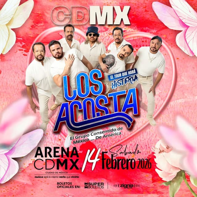 ¡Raspa la chancla! Los Acosta darán concierto en la CDMX: cuándo y dónde
