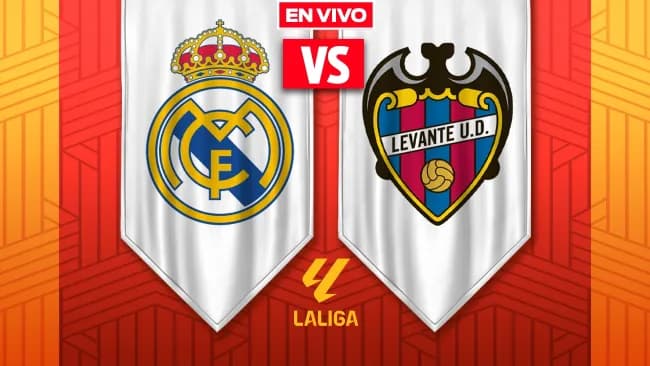 Real Madrid vs Levante EN VIVO LaLiga Jornada 20