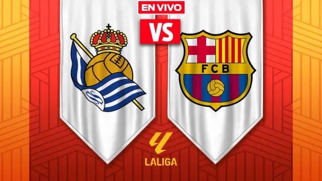 Real Sociedad vs Barcelona EN VIVO LaLiga Jornada 20