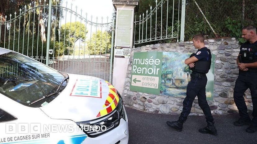Roban 3 obras valoradas en más US$10 millones del Museo Renoir en Francia