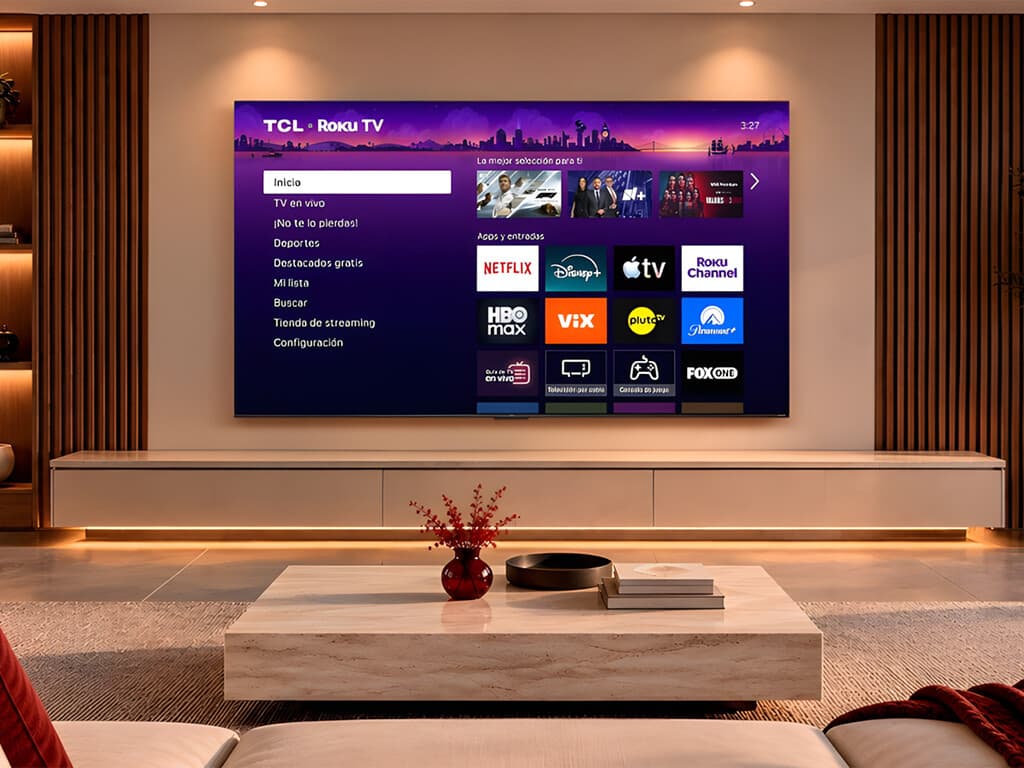 Roku quiere llegar a televisores más ambiciosos y TCL tiene la respuesta: una nueva pantalla Mini LED en México