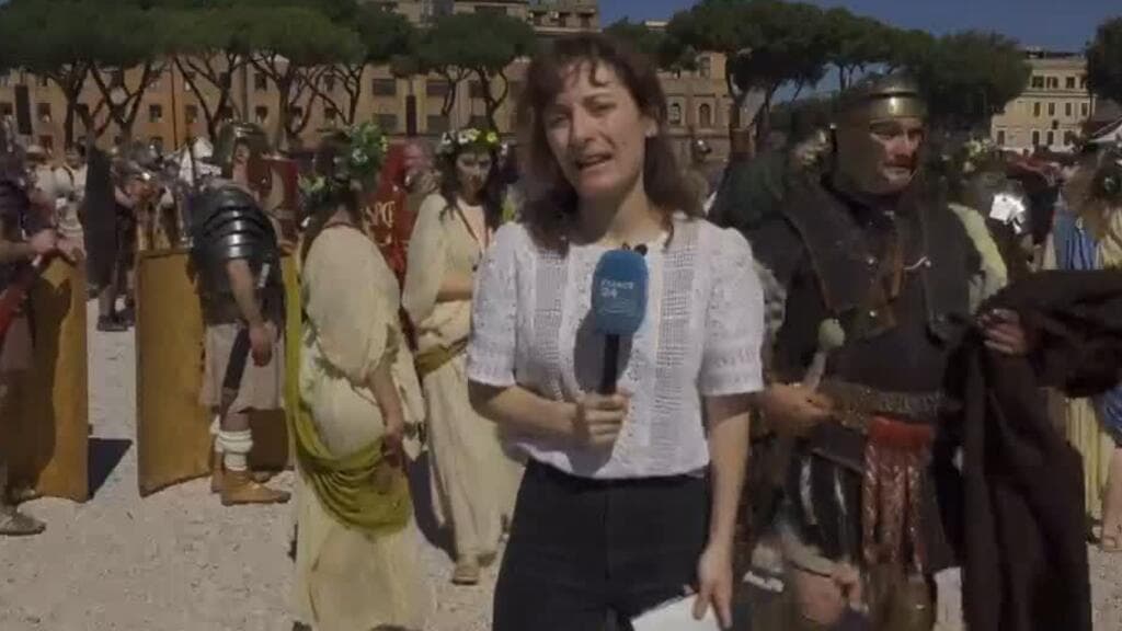 Roma revive su origen con una recreación masiva y un mensaje político por la paz global