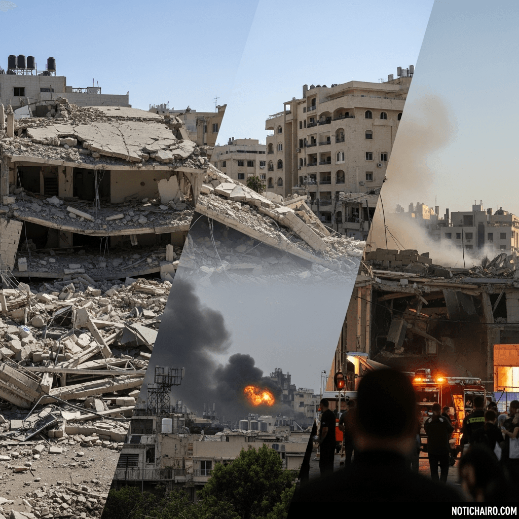 🔴 En directo: al menos 20 muertos en Shiraz, destrucción masiva en el sur de Beirut y explosiones en Tel Aviv