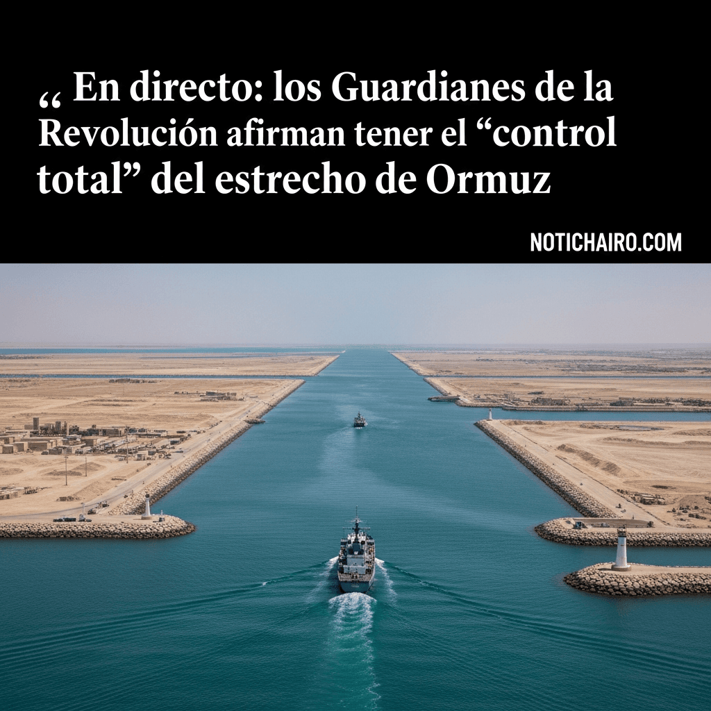 🔴 En directo: los Guardianes de la Revolución afirman tener el "control total" del estrecho de Ormuz