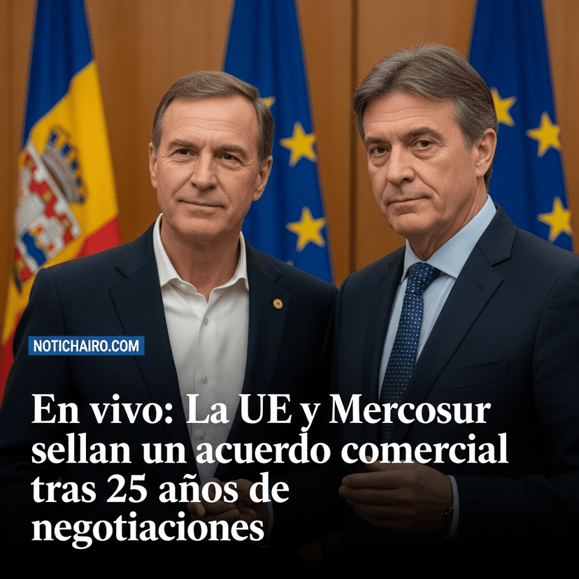🔴 En vivo: La UE y Mercosur sellan un acuerdo comercial tras 25 años de negociaciones