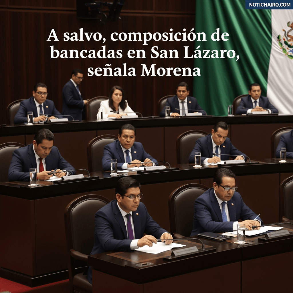 A salvo, composición de bancadas en San Lázaro, señala Morena