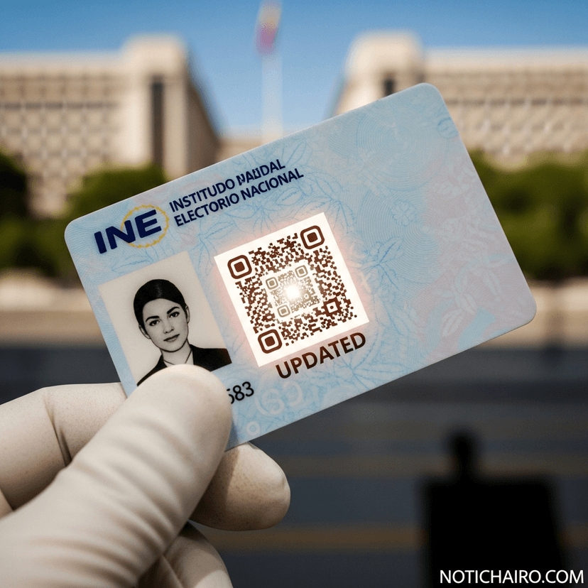 Actualizará INE el código QR de su credencial para mejorar la seguridad