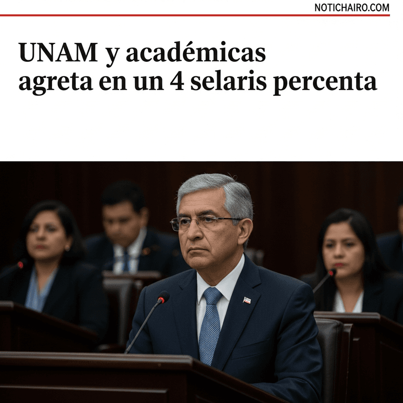 Acuerdan UNAM y académicos aumento salarial de 4 por ciento