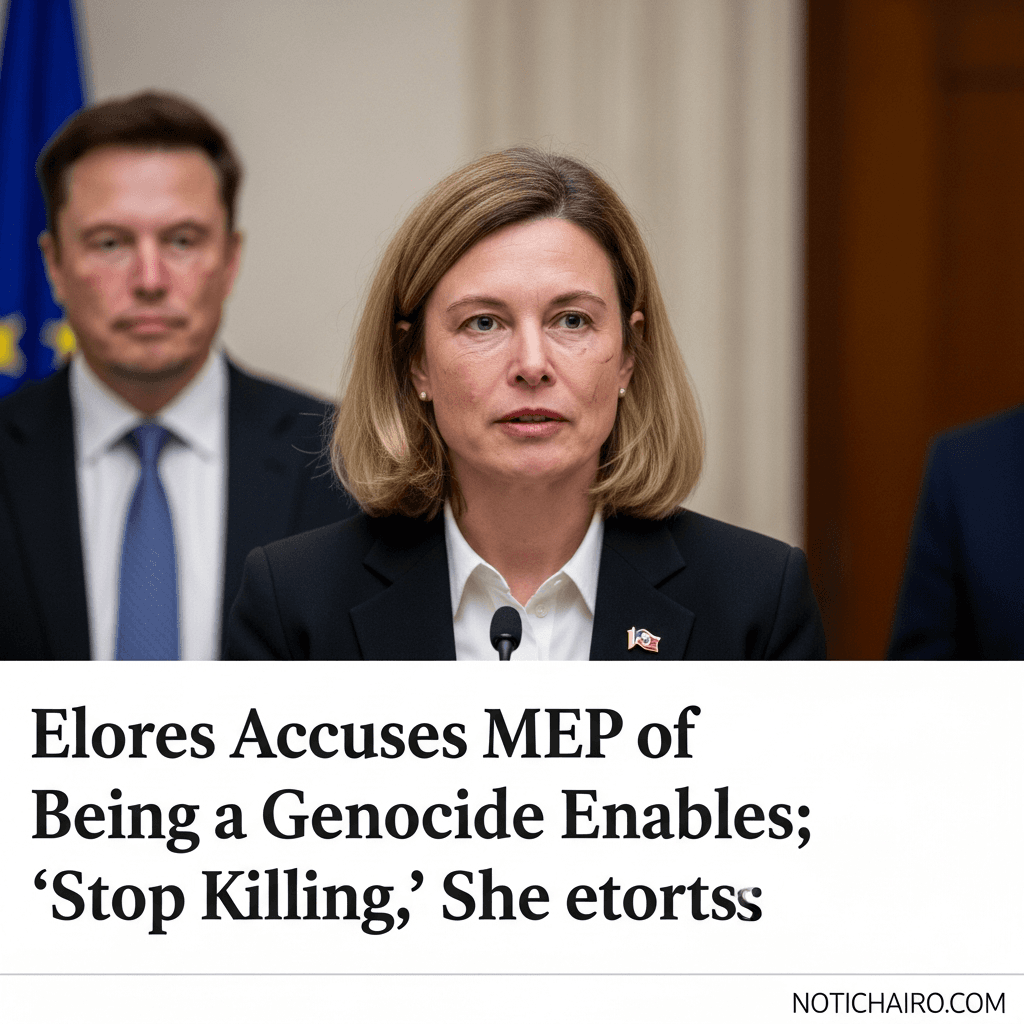 Acusa Elon Musk a eurodiputada de genocida; “deja de matar”, revira