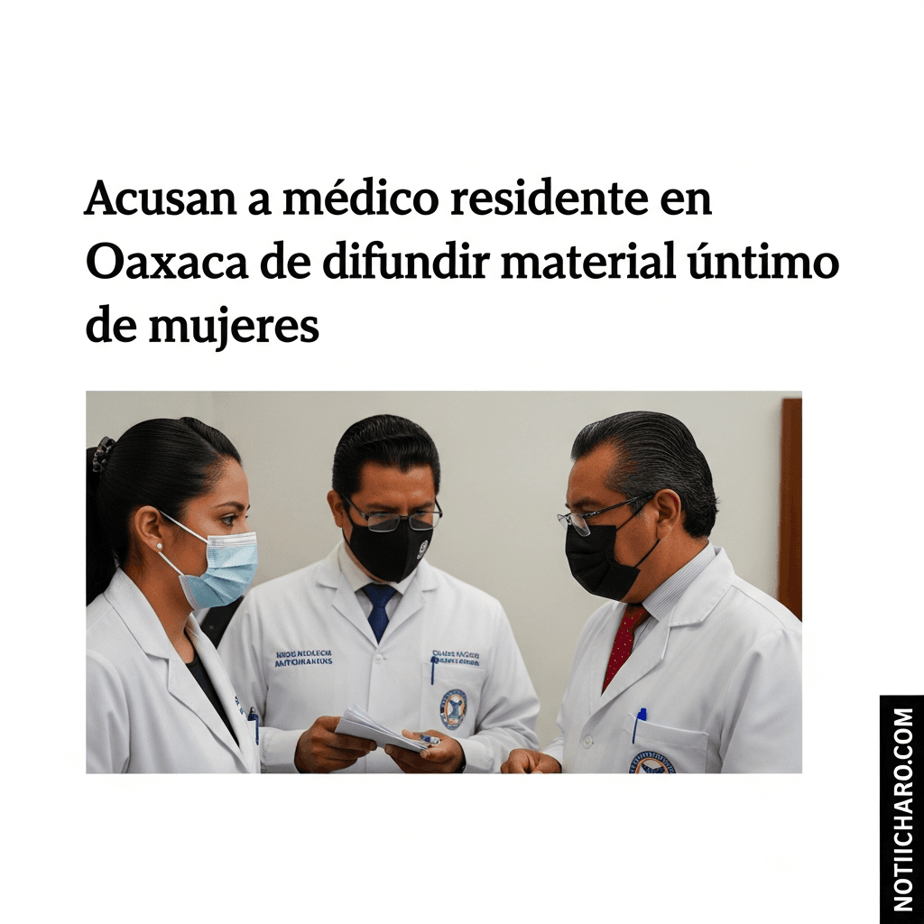 Acusan a médico residente en Oaxaca de difundir material íntimo de mujeres