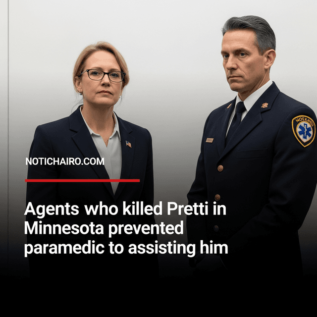 Agentes que mataron a Pretti en Minesota impidieron que una paramédica lo atendiera