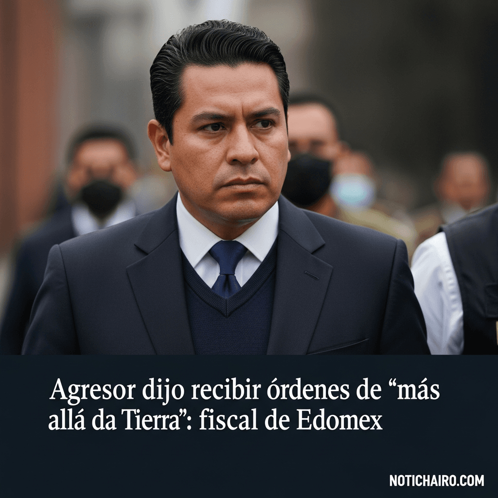 Agresor dijo recibir órdenes de “más allá de la Tierra”: fiscal de Edomex