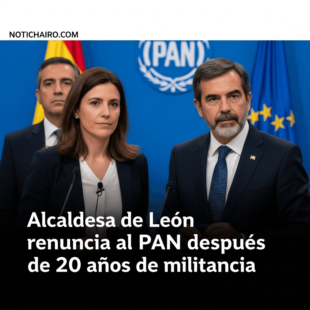 Alcaldesa de León renuncia al PAN después de 20 años de militancia