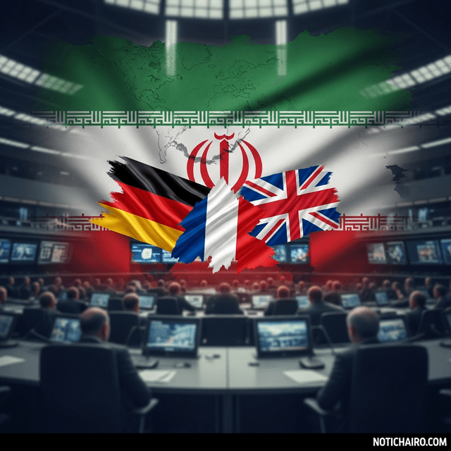 Alemania, Francia y Reino Unido se unen a ofensiva contra Irán