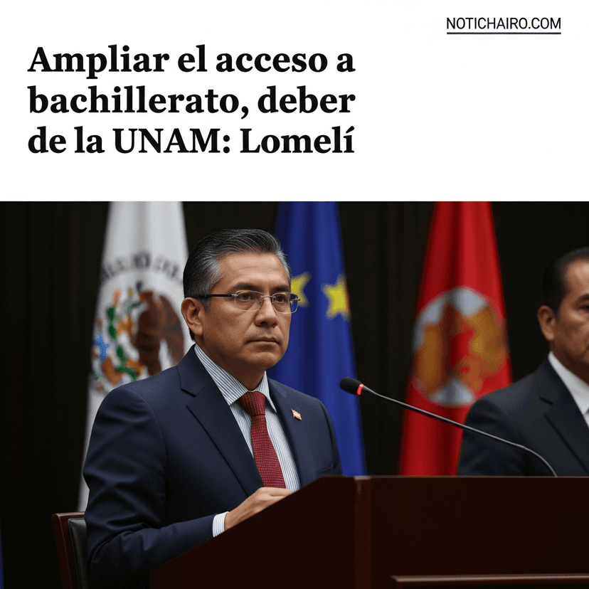 Ampliar el acceso a bachillerato, deber de la UNAM: Lomelí