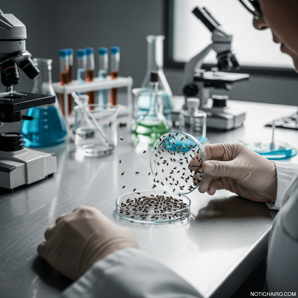 Anuncian avances de planta de moscas contra gusano barrenador