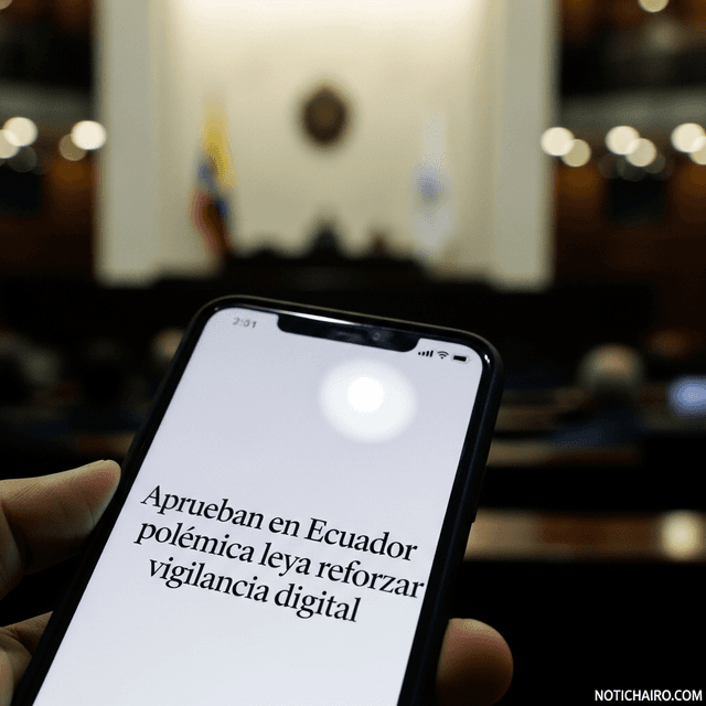 Aprueban en Ecuador polémica ley para reforzar vigilancia digital
