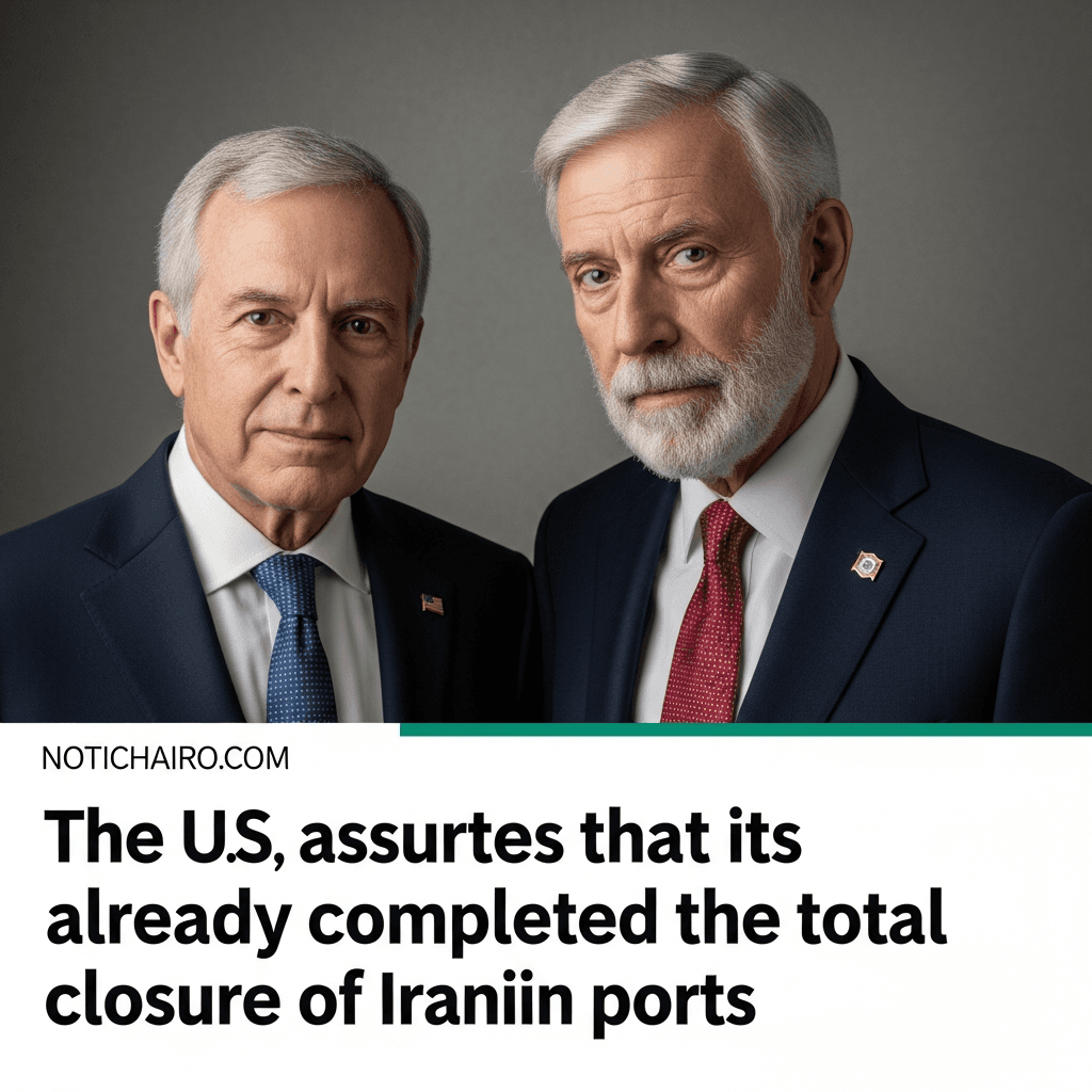 Asegura EU que ya consumó el cierre total de los puertos iraníes