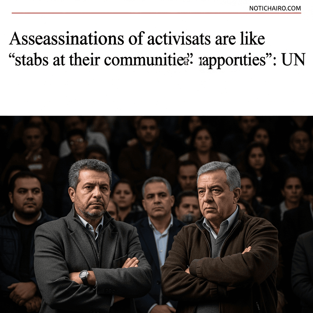 Asesinatos de activistas son como “puñaladas a sus comunidades”: relatora de la ONU