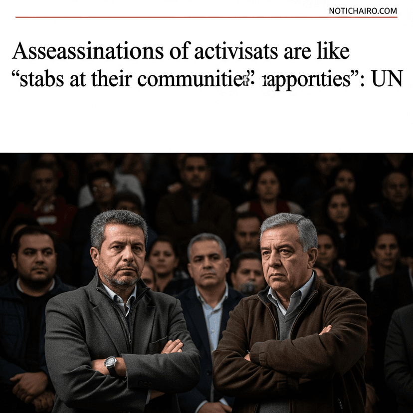 Asesinatos de activistas son como “puñaladas a sus comunidades”: relatora de la ONU