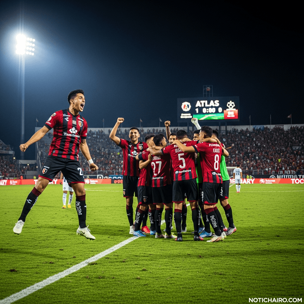 Atlas se coloca en zona de liguilla