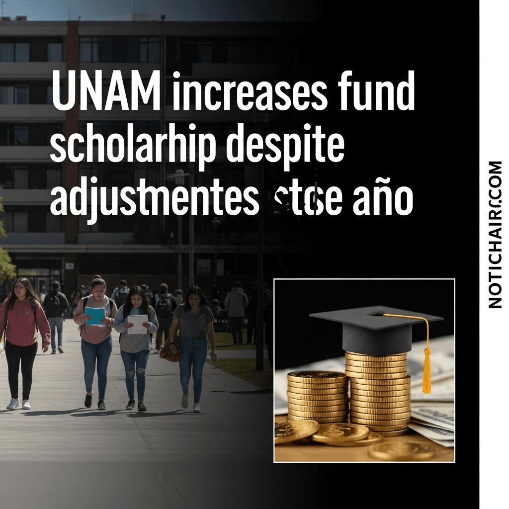Aumenta la UNAM partida a becas pese a ajuste en su presupuesto de este año