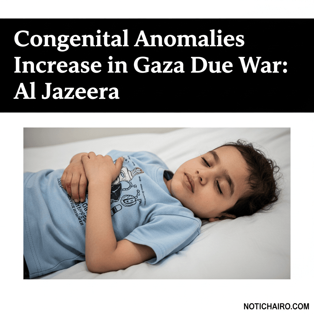 Aumentan anomalías congénitas en Gaza por la guerra: Al Jazeera