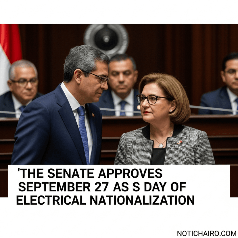 Avala el Senado que el 27 de septiembre sea día de la nacionalización eléctrica