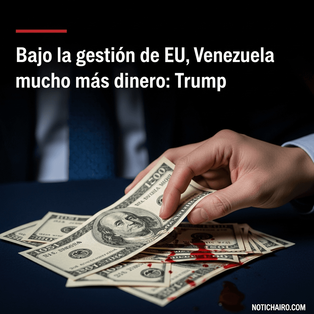 Bajo la gestión de EU, Venezuela hará mucho más dinero: Trump