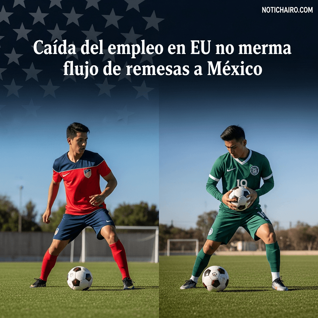 Caída del empleo en EU no merma flujo de remesas a México