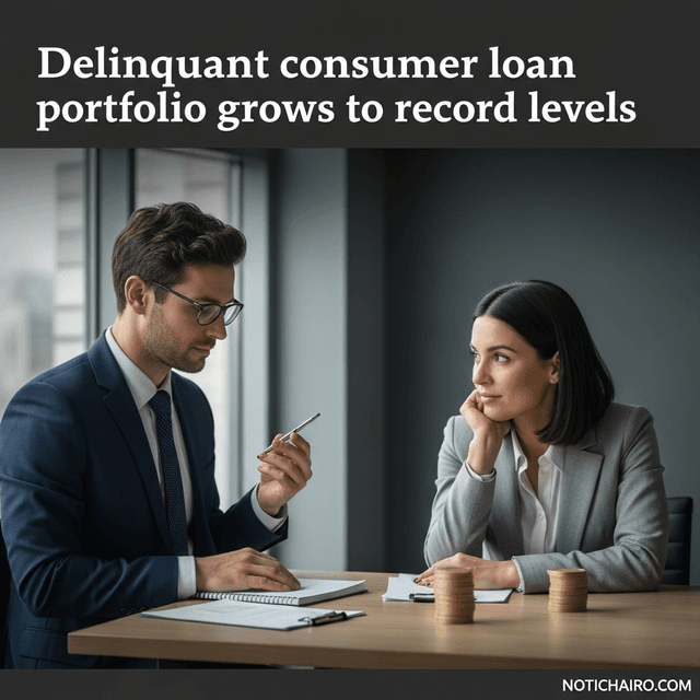 Cartera vencida de créditos al consumo crece a nivel récord