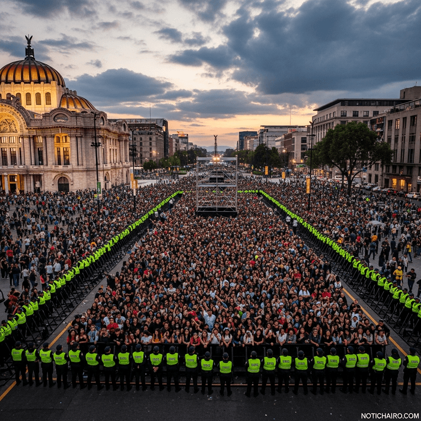 CDMX prepara operativo por el concierto de Shakira