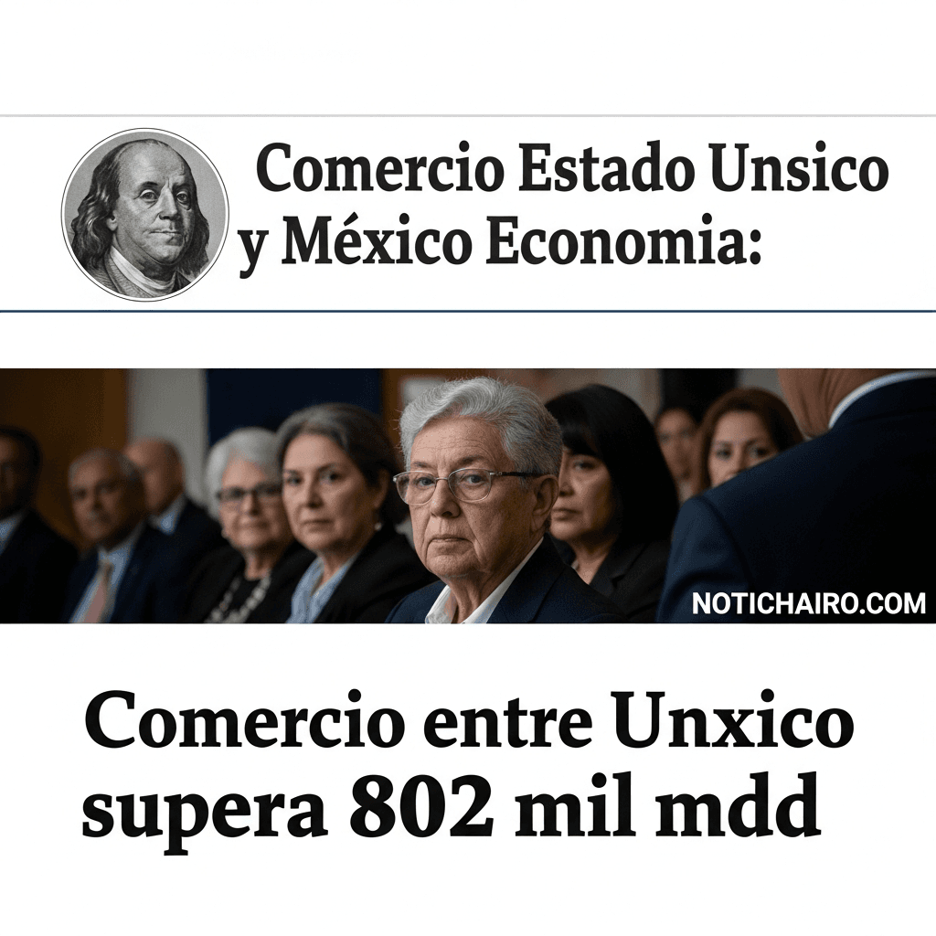 Comercio entre Estados Unidos y México supera 802 mil mdd
