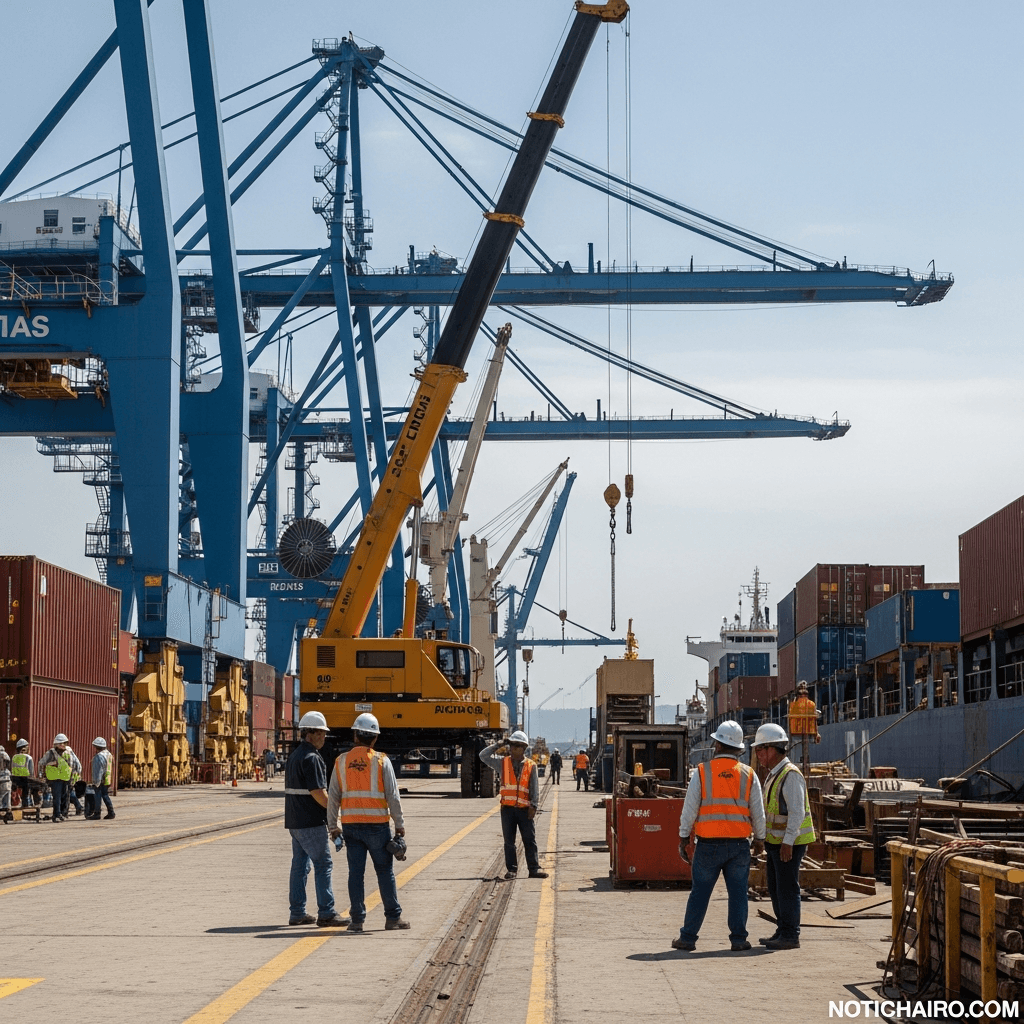 Comienza APM Terminals nueva fase de obras en el puerto de Lázaro Cárdenas