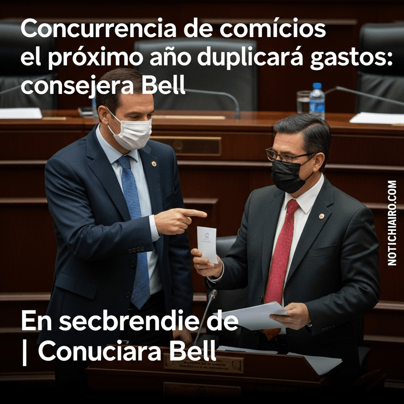 Concurrencia de comicios el próximo año duplicará gastos: consejera Bell