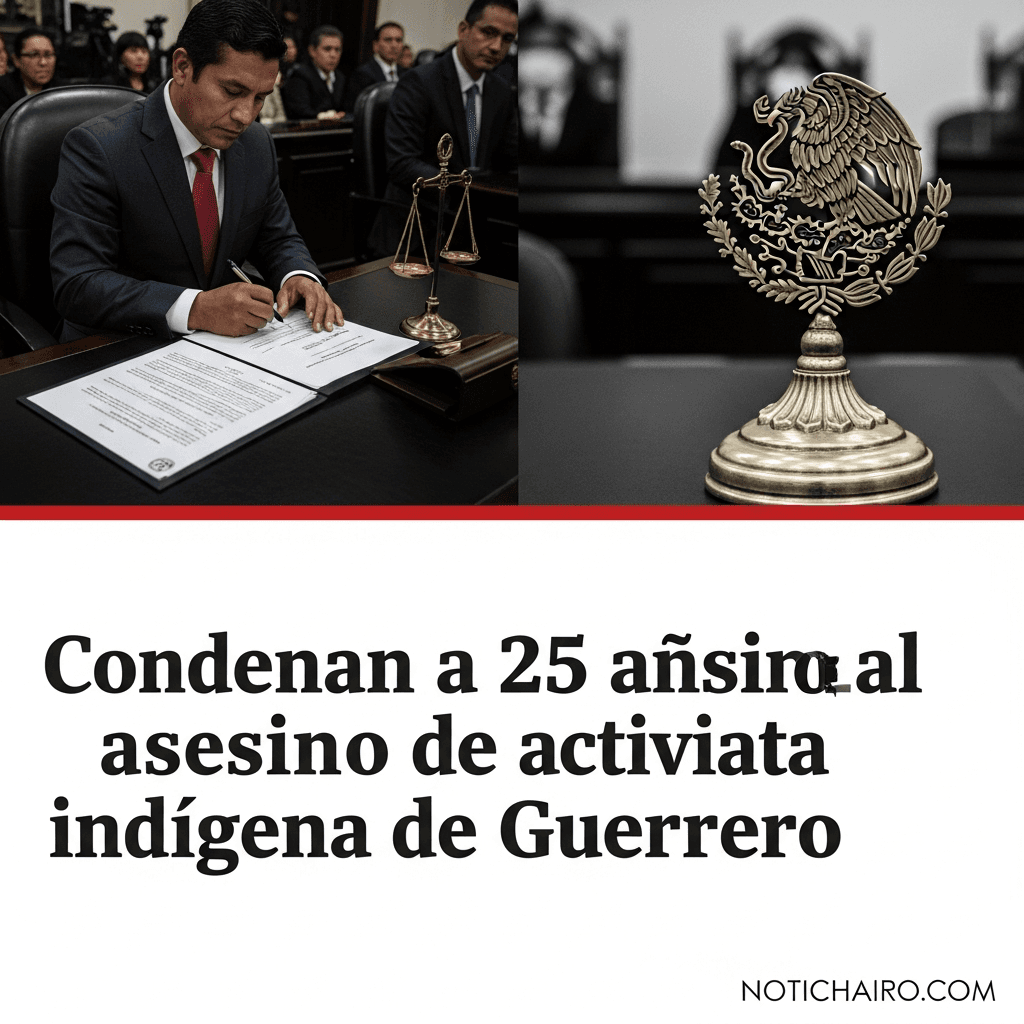 Condenan a 25 años al asesino de activista indígena de Guerrero