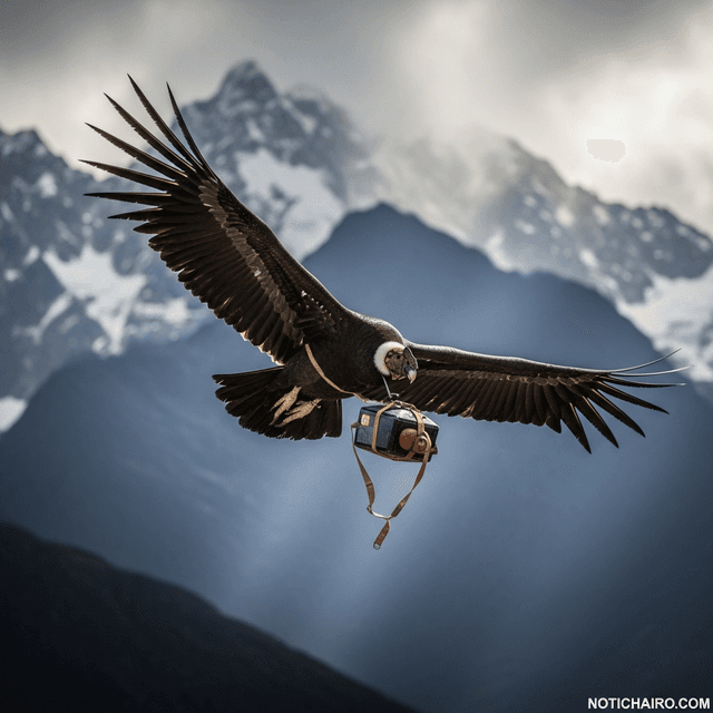 Cóndores trasladan órgano