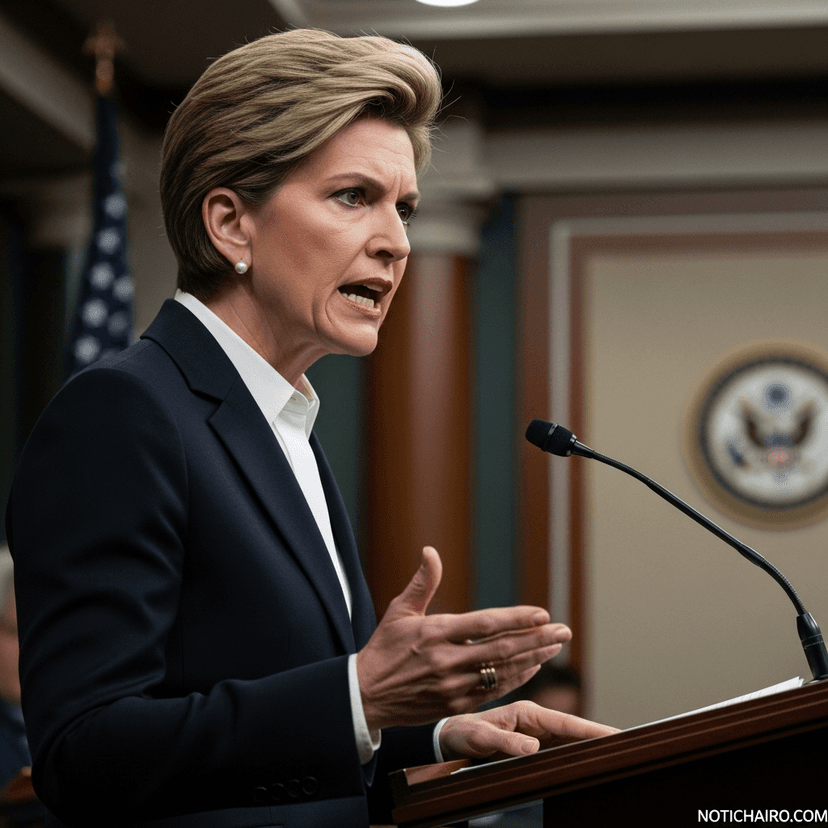 Congresista republicana denuncia censura sobre los archivos Epstein