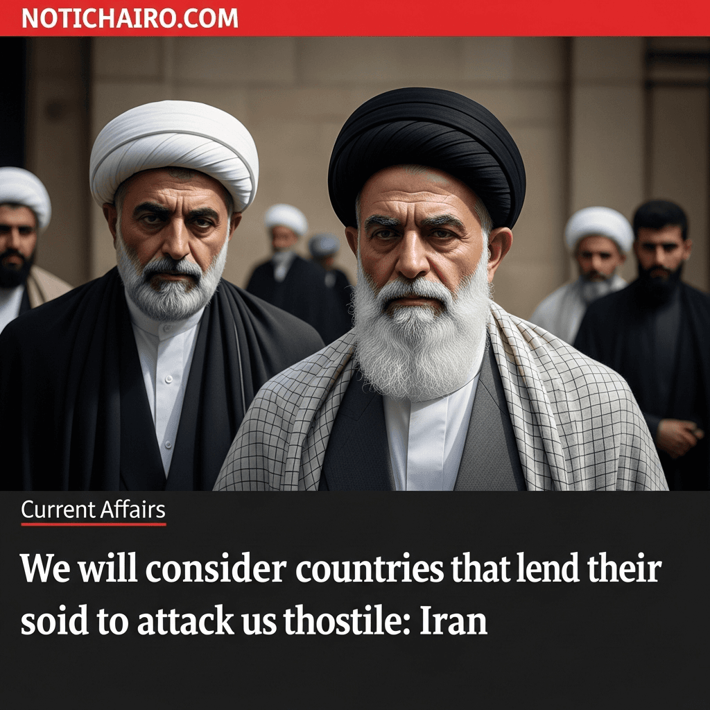 Consideraremos hostiles a países que presten su suelo para atacarnos: Irán