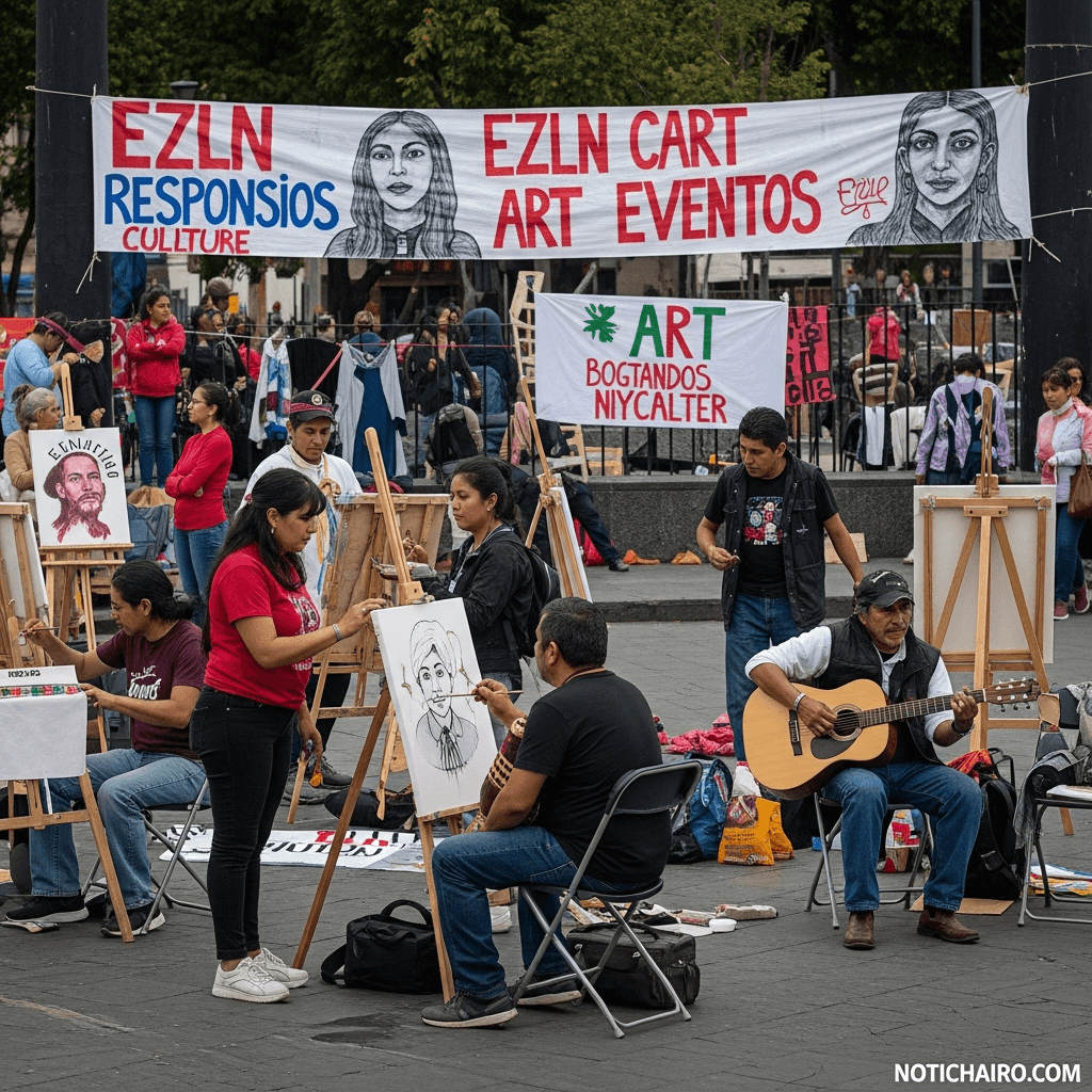 Convoca EZLN a las jornadas de arte ante la “tormenta que el mundo padece”