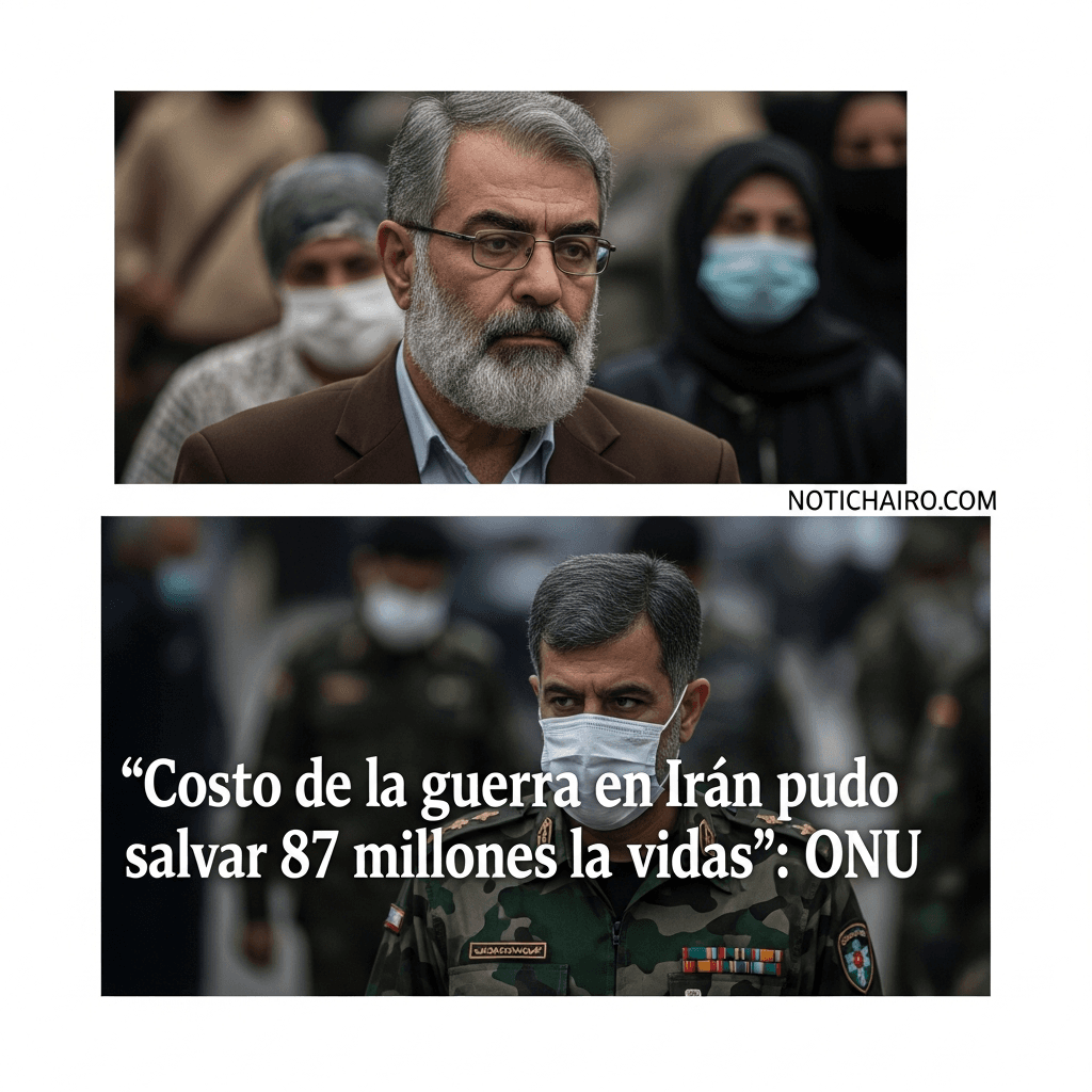 “Costo de la guerra en Irán pudo salvar 87 millones de vidas”: ONU
