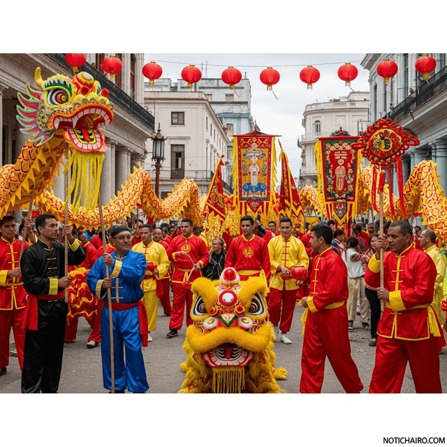Cuba celebra el Año Nuevo Chino con cultura y tradiciones