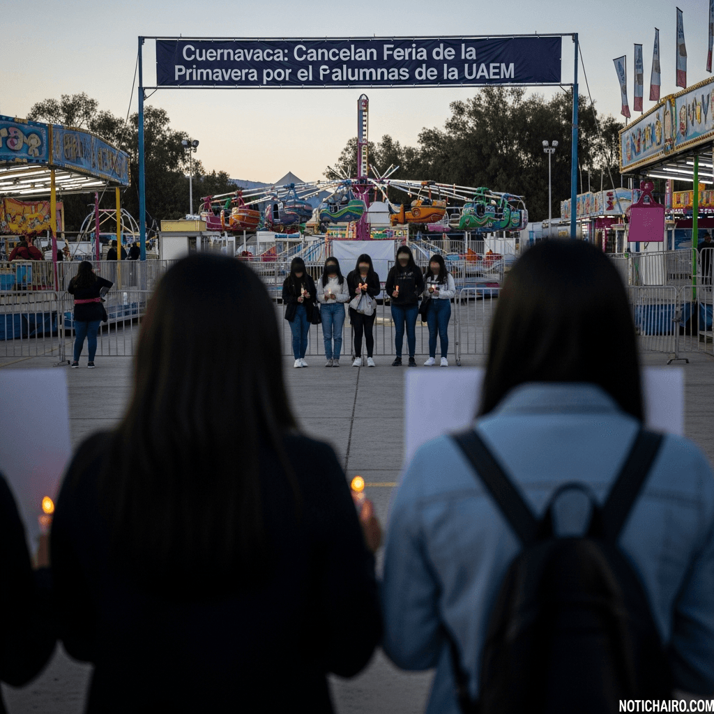 Cuernavaca: cancelan Feria de la Primavera por el feminicidio de alumnas de la UAEM