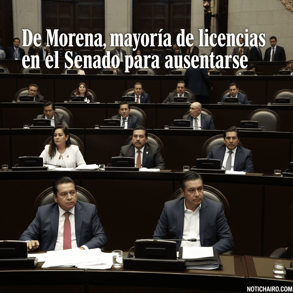 De Morena, mayoría de licencias en el Senado para ausentarse