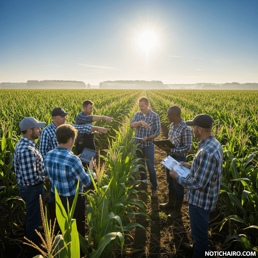 Delinean esquema para mejorar flujo en producción de maíz
