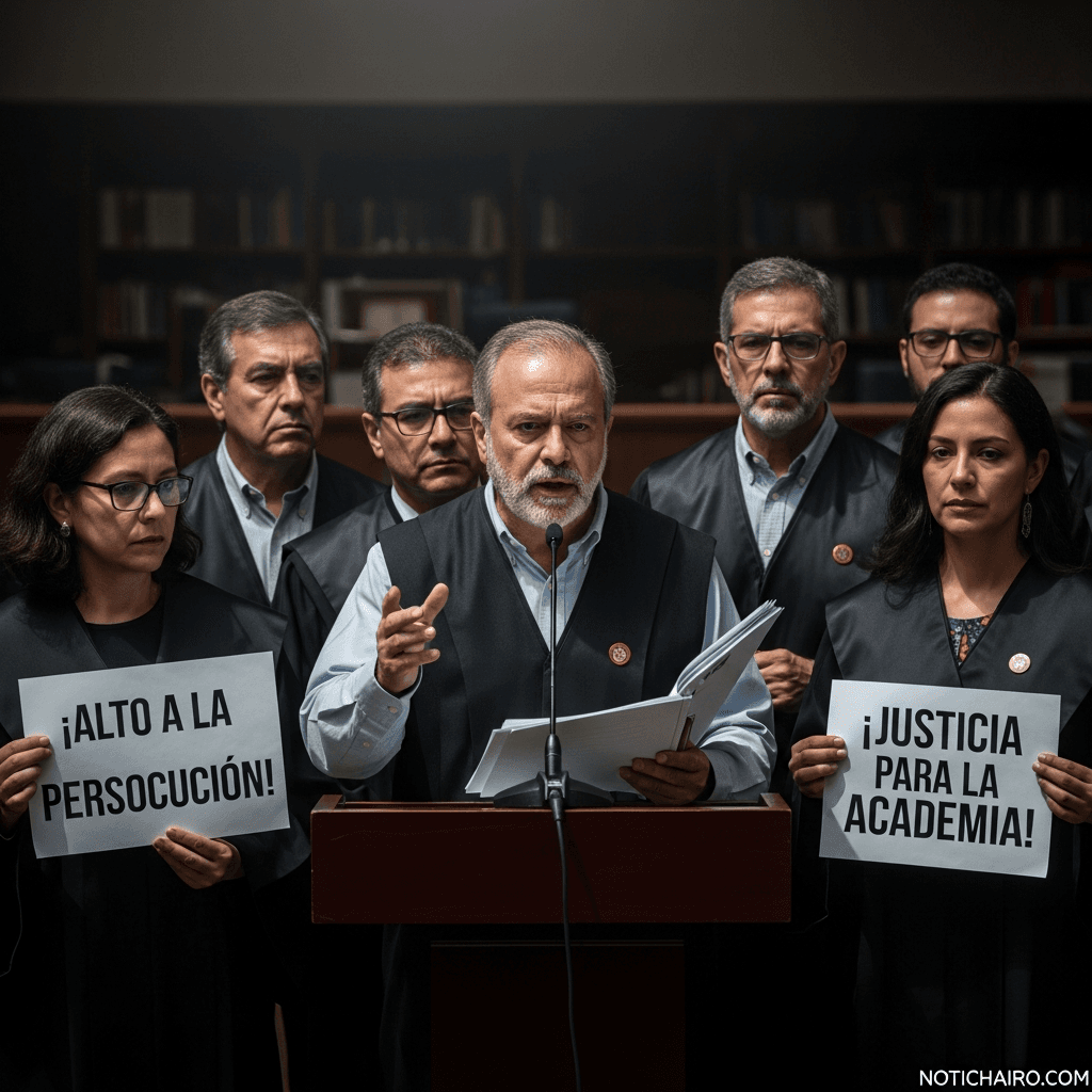 Denuncian académicos de la Uabjo persecución penal