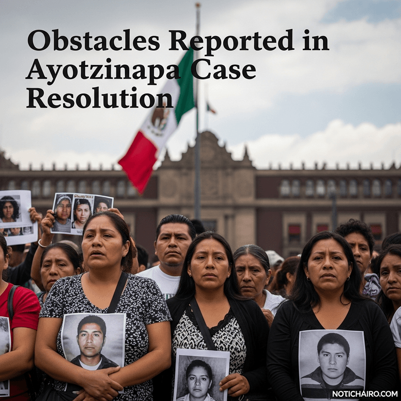 Denuncian trabas para resolver el caso Ayotzinapa