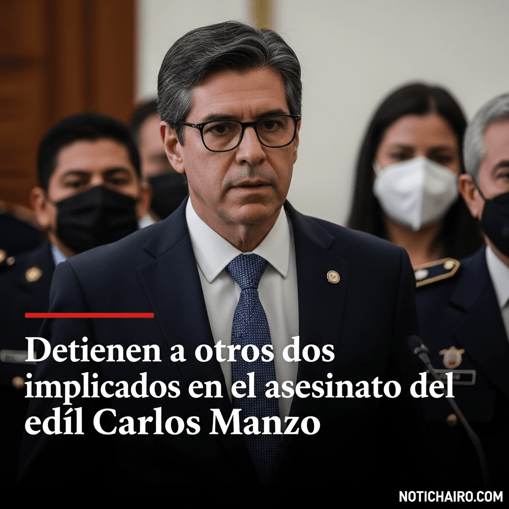 Detienen a otros dos implicados en el asesinato del edil Carlos Manzo