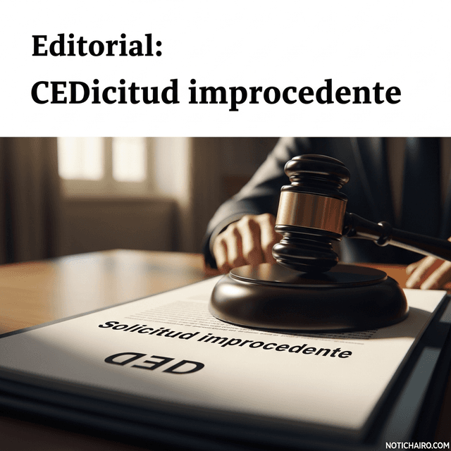 Editorial: CED: solicitud improcedente
